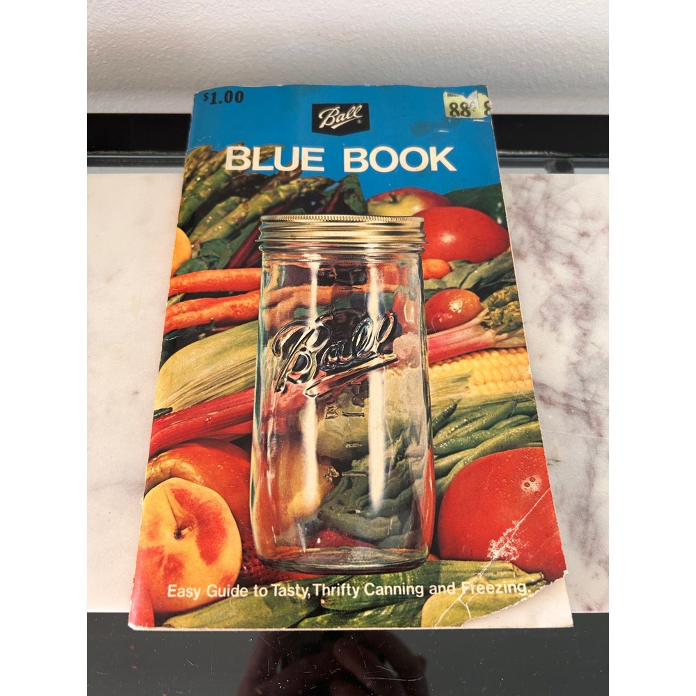 Vintage 1974 Ball Blue Book Canning and Freezing Guide Edition 29 Softcover